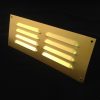 BA93 9.5" x 3.5" BRASS ANODISED VT