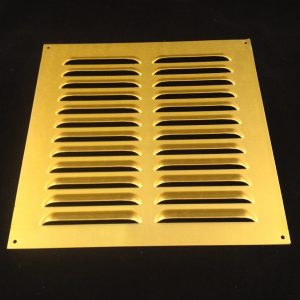 BA99 9.5" x 9.5" BRASS ANODISED VT