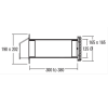 G.A.S.2H 5" CORE DRILL VENT 300mm