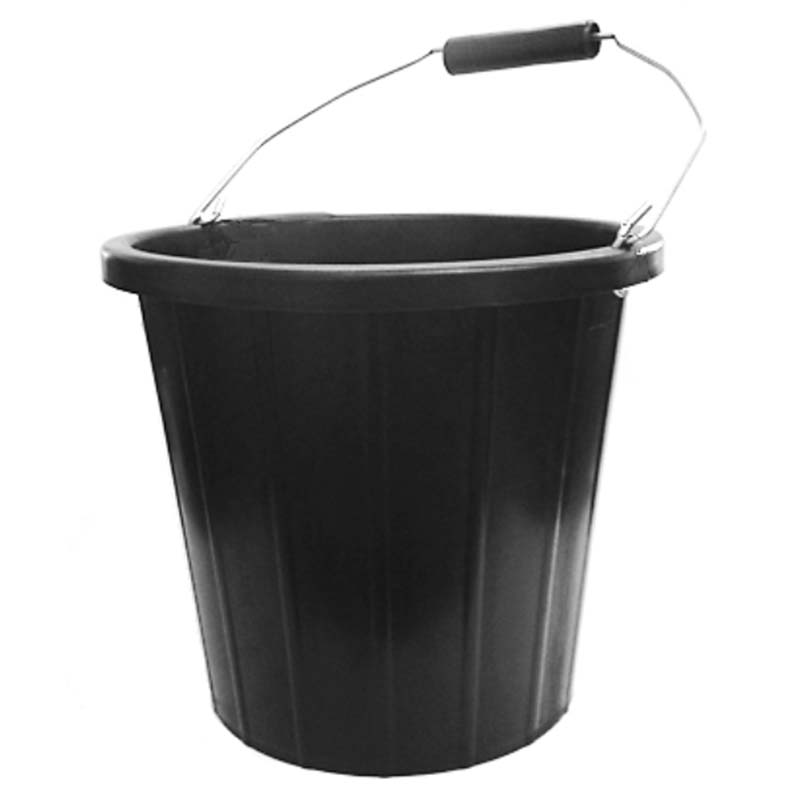 Black buckets for shop sale