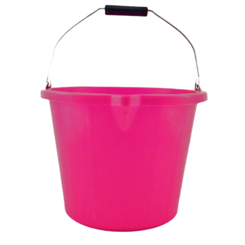 Coloured 3 Gallon Bucket - PINK