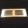 9.5" x 3.5" POLISHED BRASS VENT