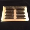 9.5" x 6.5" POLISHED BRASS VENT