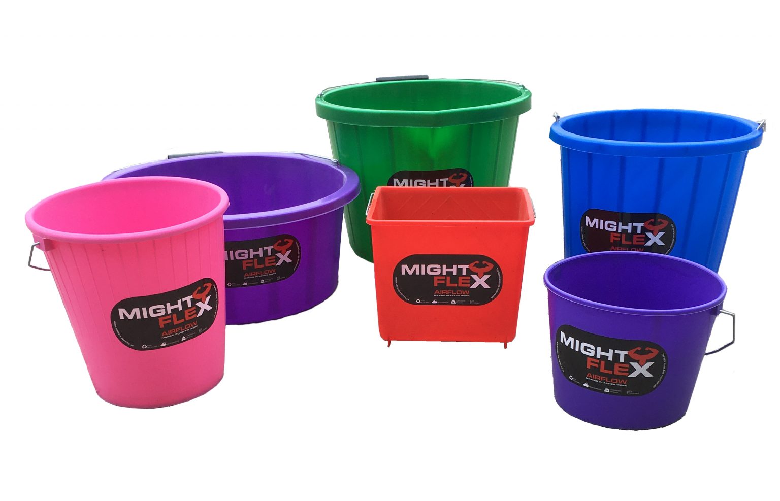 Airflow launches The Mightyflex range of buckets and tubs « Airflow